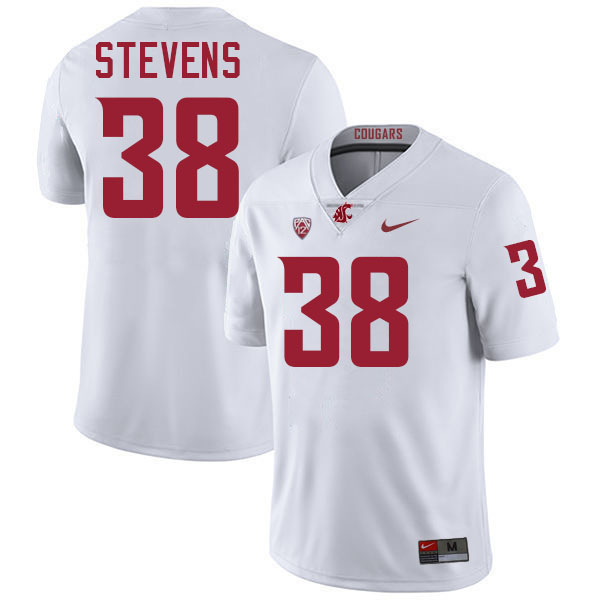 Jack Stevens WSU Cougars Jersey.Washington State Cougars #38 Jack Stevens Jersey Youth-White